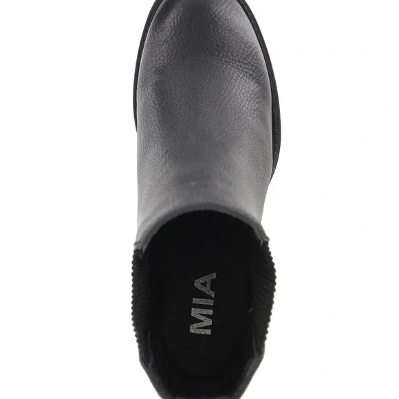 MIA Black Chunky Heel Jody Bootie in Black Women’s size 9 - Picture 9 of 14